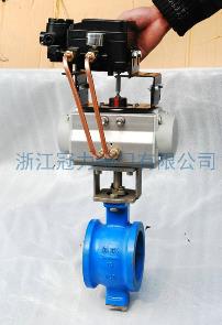 氣動(dòng)V型調(diào)節(jié)球閥能為工業(yè)干什么？