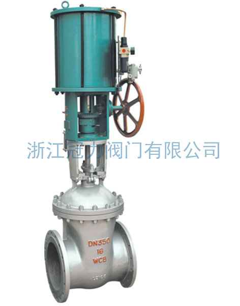 氣動閘閥是在怎樣保證密封面的密封性？