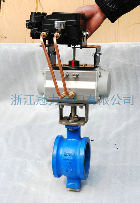 氣動(dòng)V型調(diào)節(jié)球閥在通氣后常開(kāi)有哪些原因？